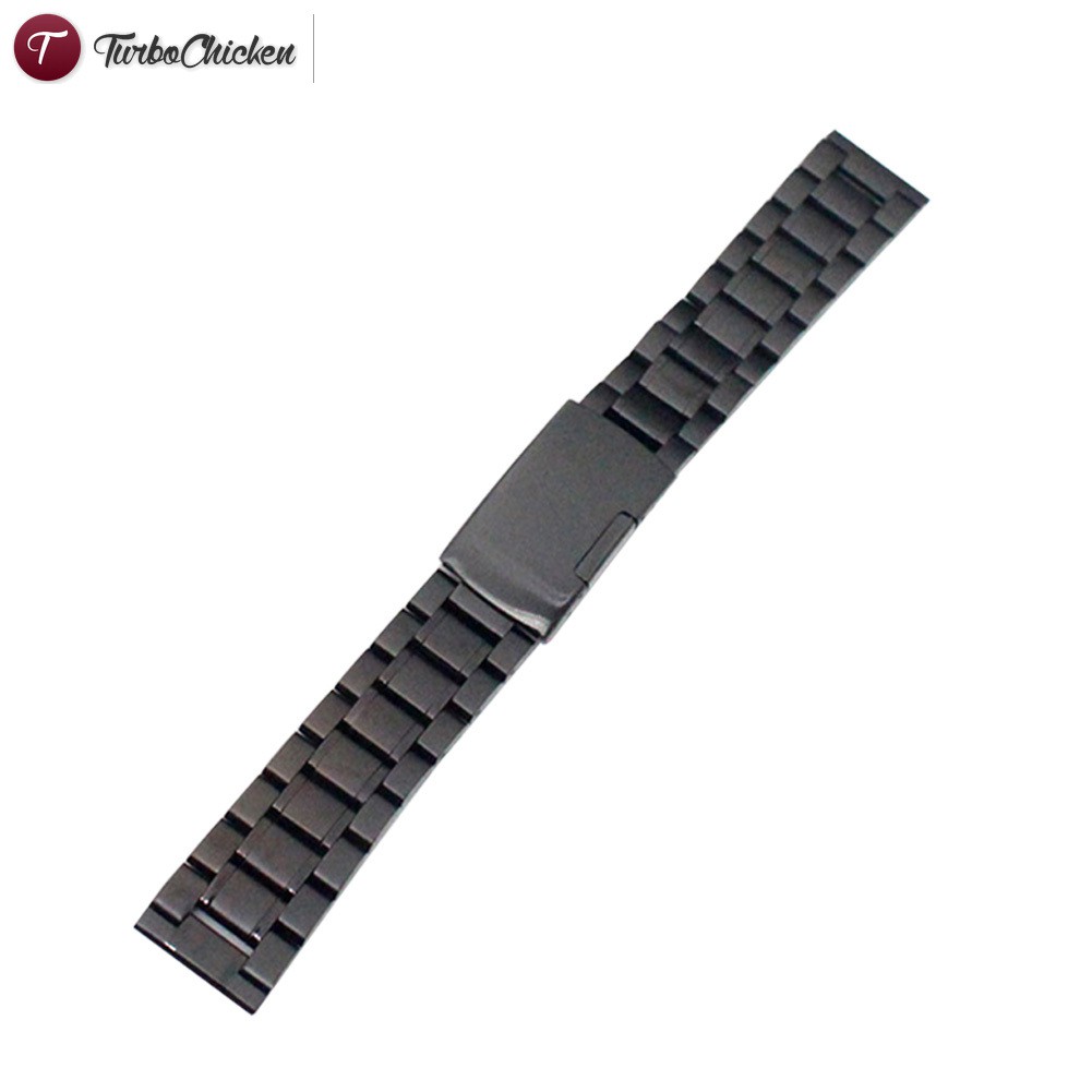Dây đồng hồ nam bằng thép không gỉ thời trang 18 / 19 / 20 / 22mm | BigBuy360 - bigbuy360.vn
