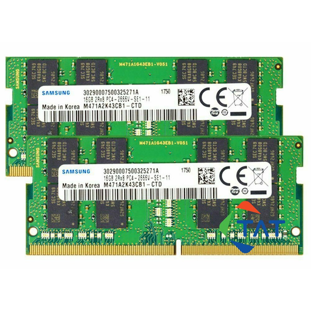 Ram Laptop DDR4 16GB Samsung buss 2666MHz Chính Hãng