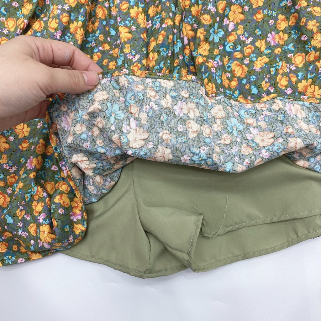 [Mã FATHANG5 giảm 10K đơn 50K] 👗 Váy hoa nhún cúp ngực trong có lót quần Siêu Hot | BigBuy360 - bigbuy360.vn