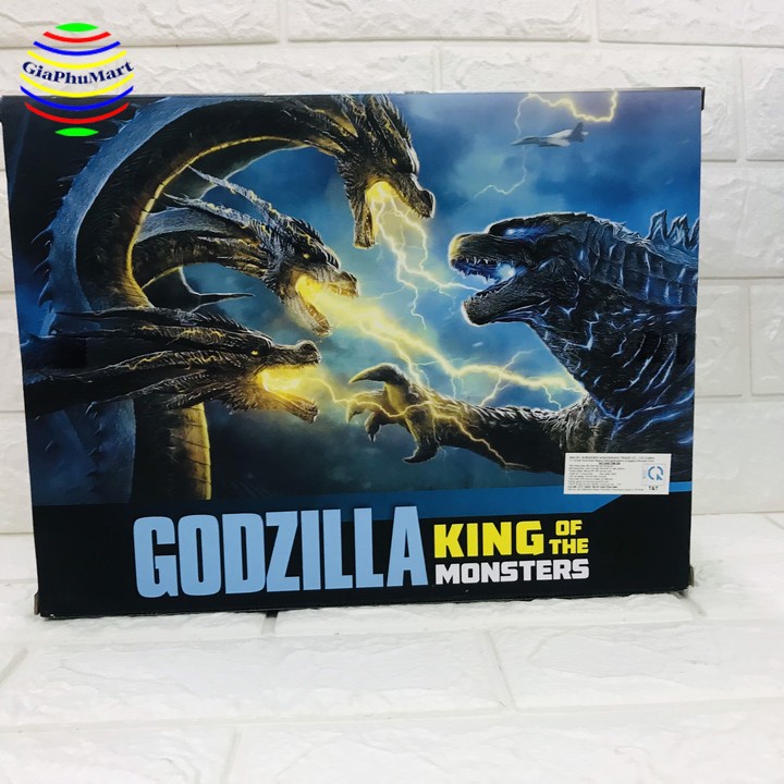 Godzilla Chạy Pin Có Đèn, Âm Thanh - Khủng Long Chạy Pin