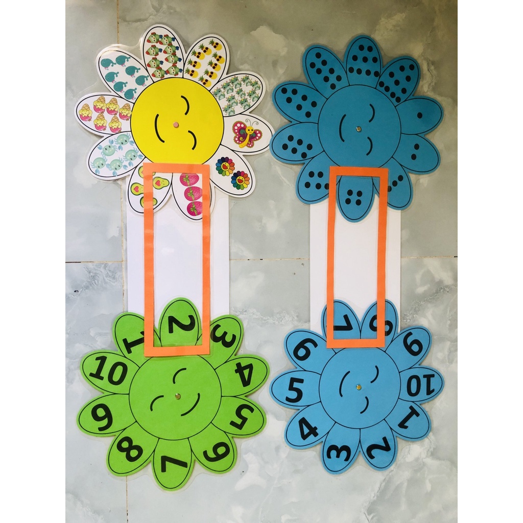 Hoa xoay học toán, Giáo cụ dạy học