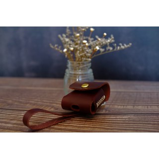 Bao da airpod da bò thật handmade