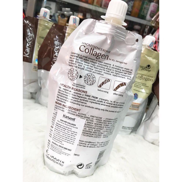 Ủ tóc Collagen Karseell Chính Hãng 500ML