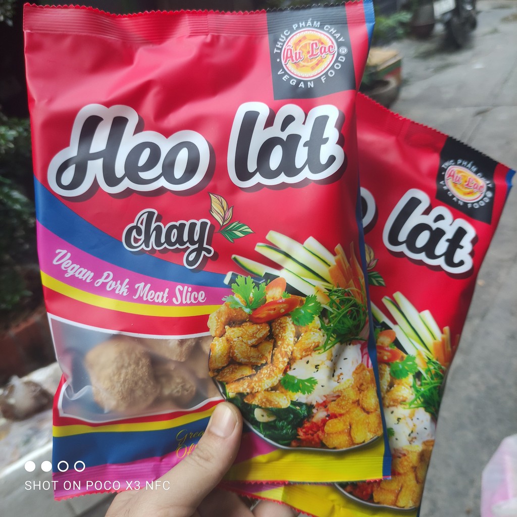 Bò lát chay, gà lát chay, bóng cá chay, sườn non, heo lát chay - gói 100g