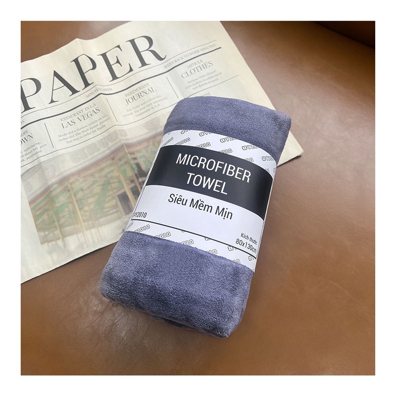 Khăn Tắm Thời Trang Microfiber 80x130 Y2010 M7 21253 |YaMe|
