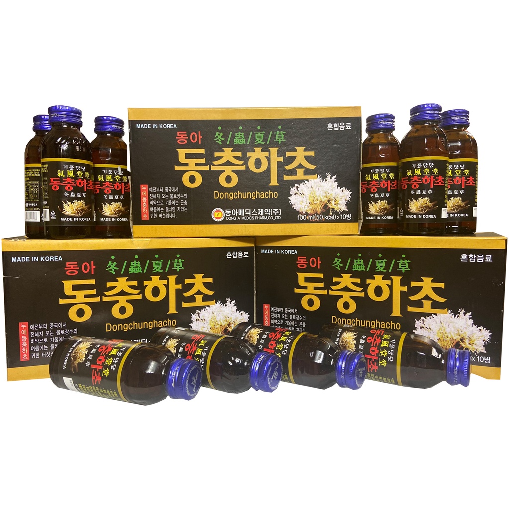 Nước Đông Trùng Hạ Thảo, Hồng Sâm 6 Năm, Sâm Nhung Hươu Korean Red Ginseng Cao Cấp
