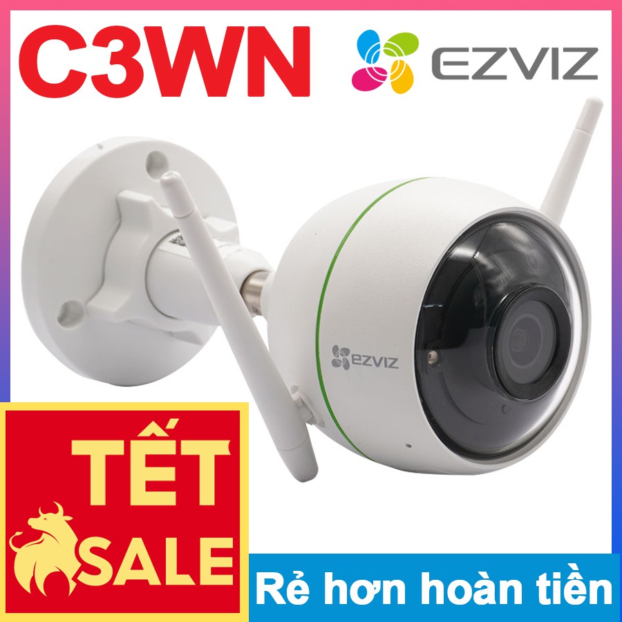 Camera Wifi EZVIZ C3WN 2.0 Megapixel, chuyên lắp đặt trong nhà và ngoài trời