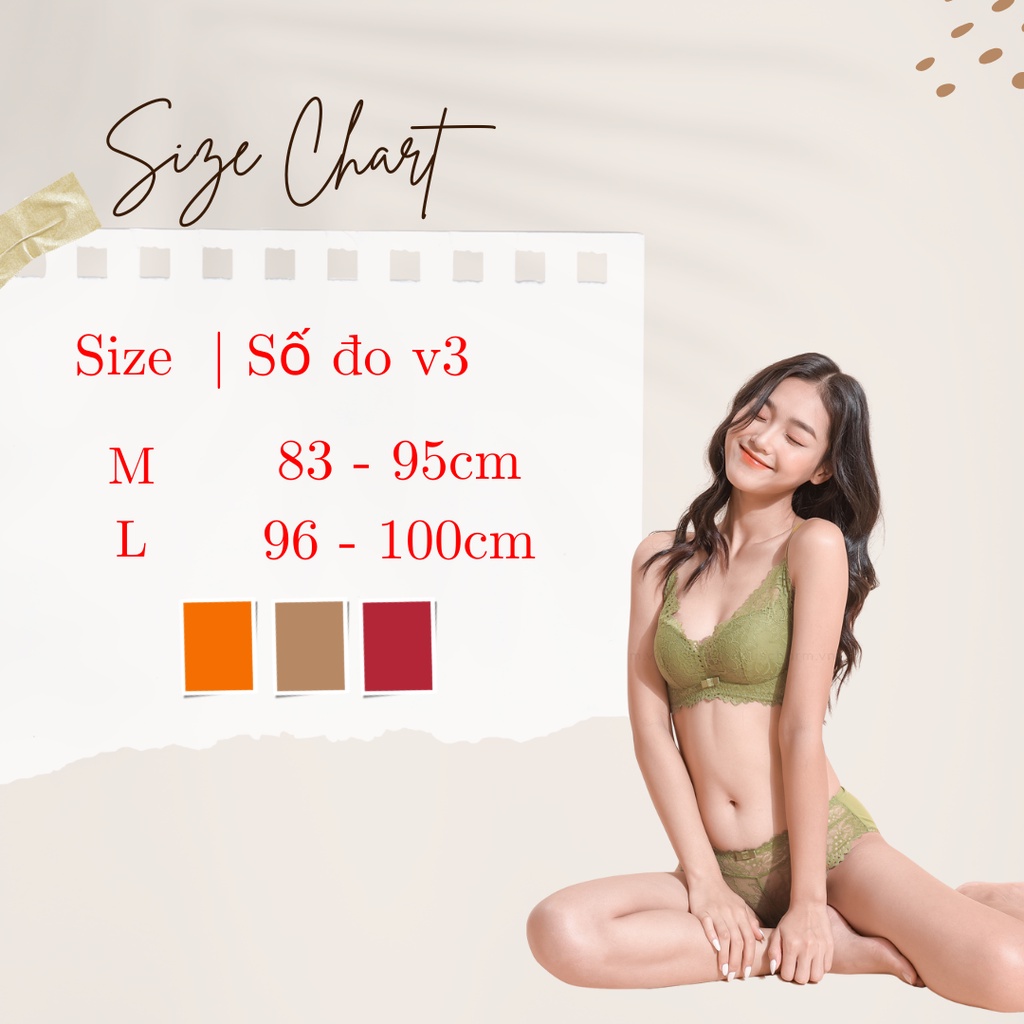 Set 5 quần lót nữ đúc su không viền VenusCharm vát mông tôn v3 sexy quyến rũ VN23