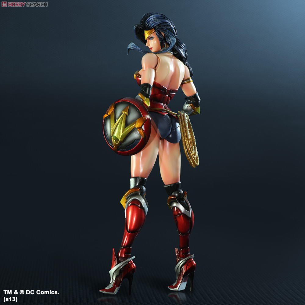 MÔ HÌNH CHÍNH HÃNG PLAY ARTS KAI NO.2  WONDER WOMAN LIKE NEW