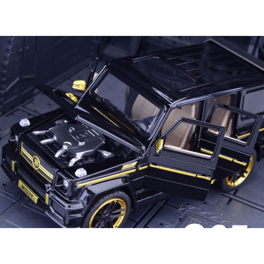 Xe mô hình tĩnh Mercedes-Benz Barbos G65 tỉ lệ 1:24