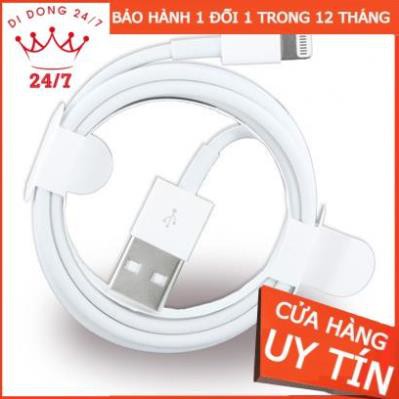 Cáp Sạc Iphone X Bóc Máy , Zin chính hãng , bảo hành 12 tháng đôi mới 1-1