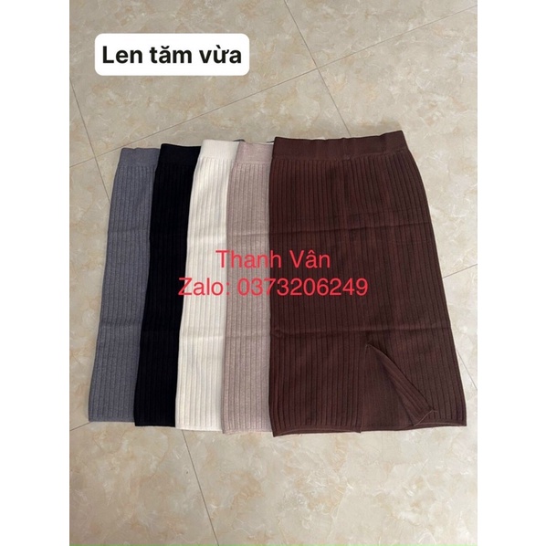 Chân váy len bút chì tăm dáng chùm gối | WebRaoVat - webraovat.net.vn