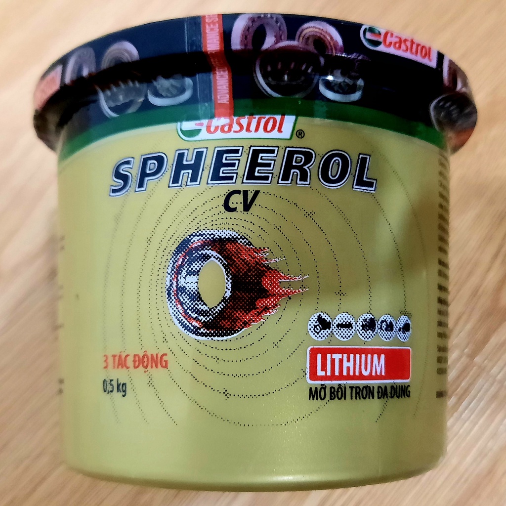 Mỡ bò Castrol SHPEEROL CV 0.5kg