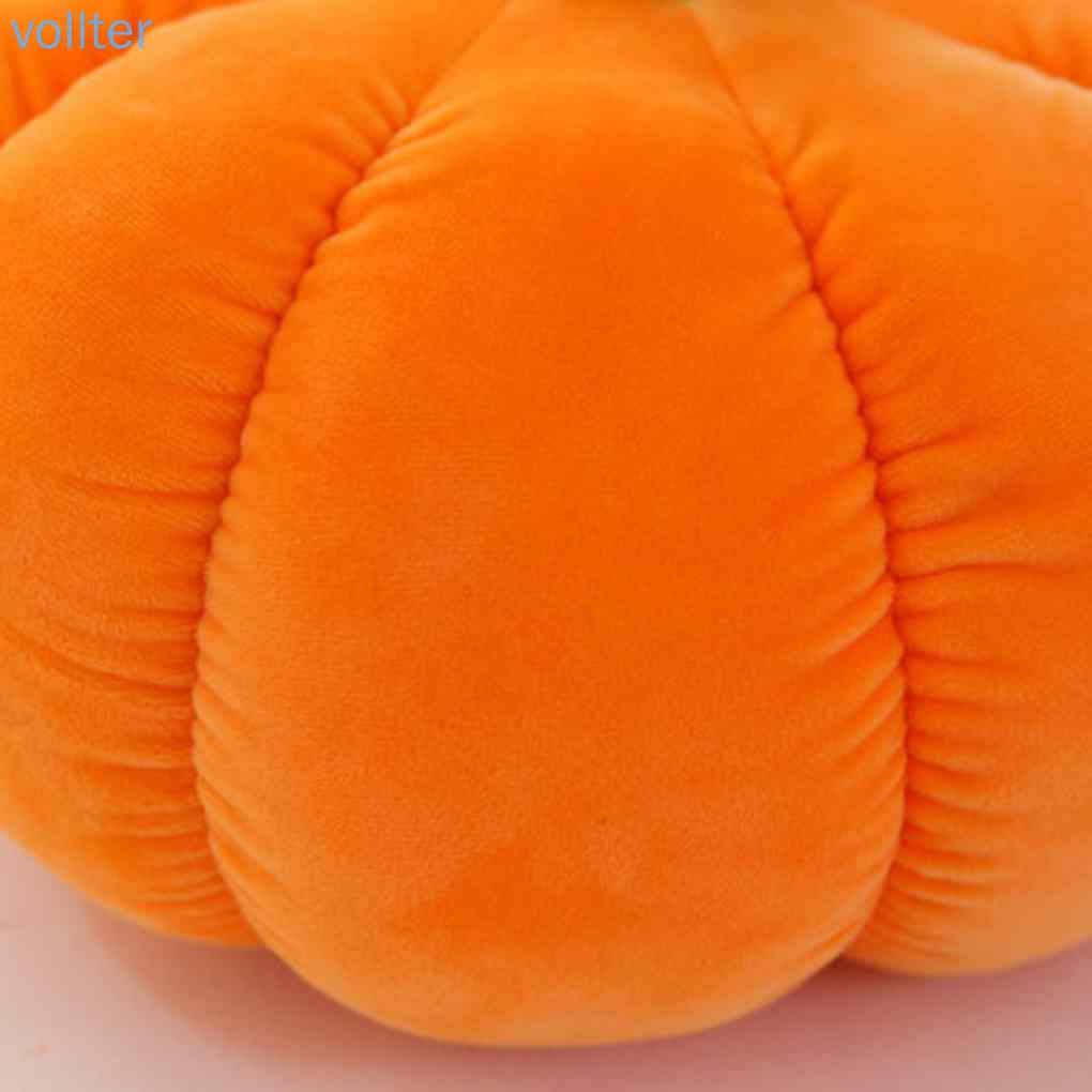 Quả Bí Ngô Nhồi Bông Kích Thước 18 / 30 / 40cm Trang Trí Halloween