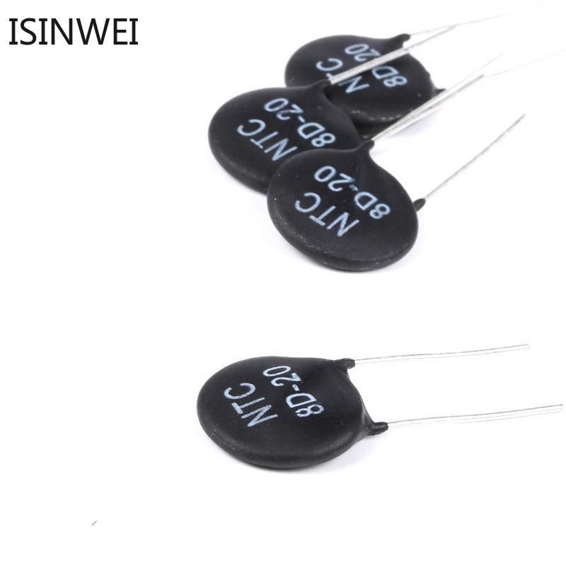 Set 10 điện trở nhiệt NTC 8D-20 8D20 chất lượng cao