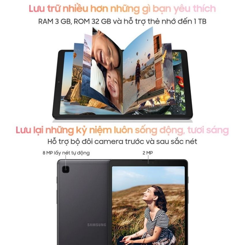 [Freeship Máy tính bảng Samsung Galaxy Tab A7/ Tab A7 lite 2021 mới 100% nguyên hộp hàng nhập khẩu | BigBuy360 - bigbuy360.vn