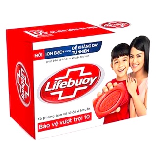 Xà bông cục diệt khuẩn Lifebuoy bảo vệ vượt trội 90g