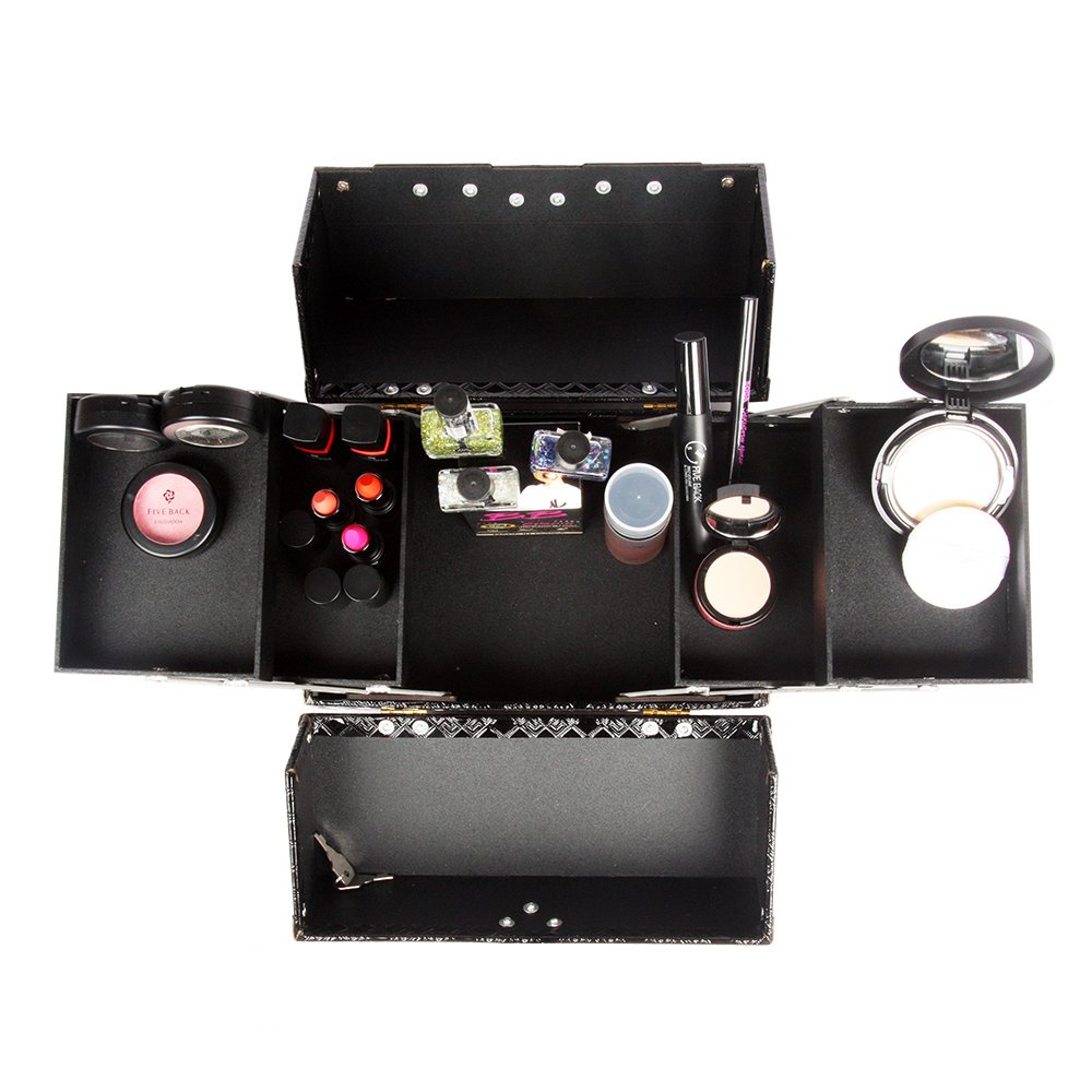 Combo mỹ phẩm trang điểm Hàn Quốc 17 món makeup cá nhân chuyên nghiệp chính hãng kèm cốp đựng cao cấp size 25x16x16cm