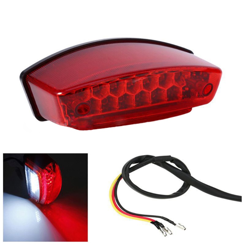 Đèn LED Mini 12V Gắn Biển Số Xe Mô Tô