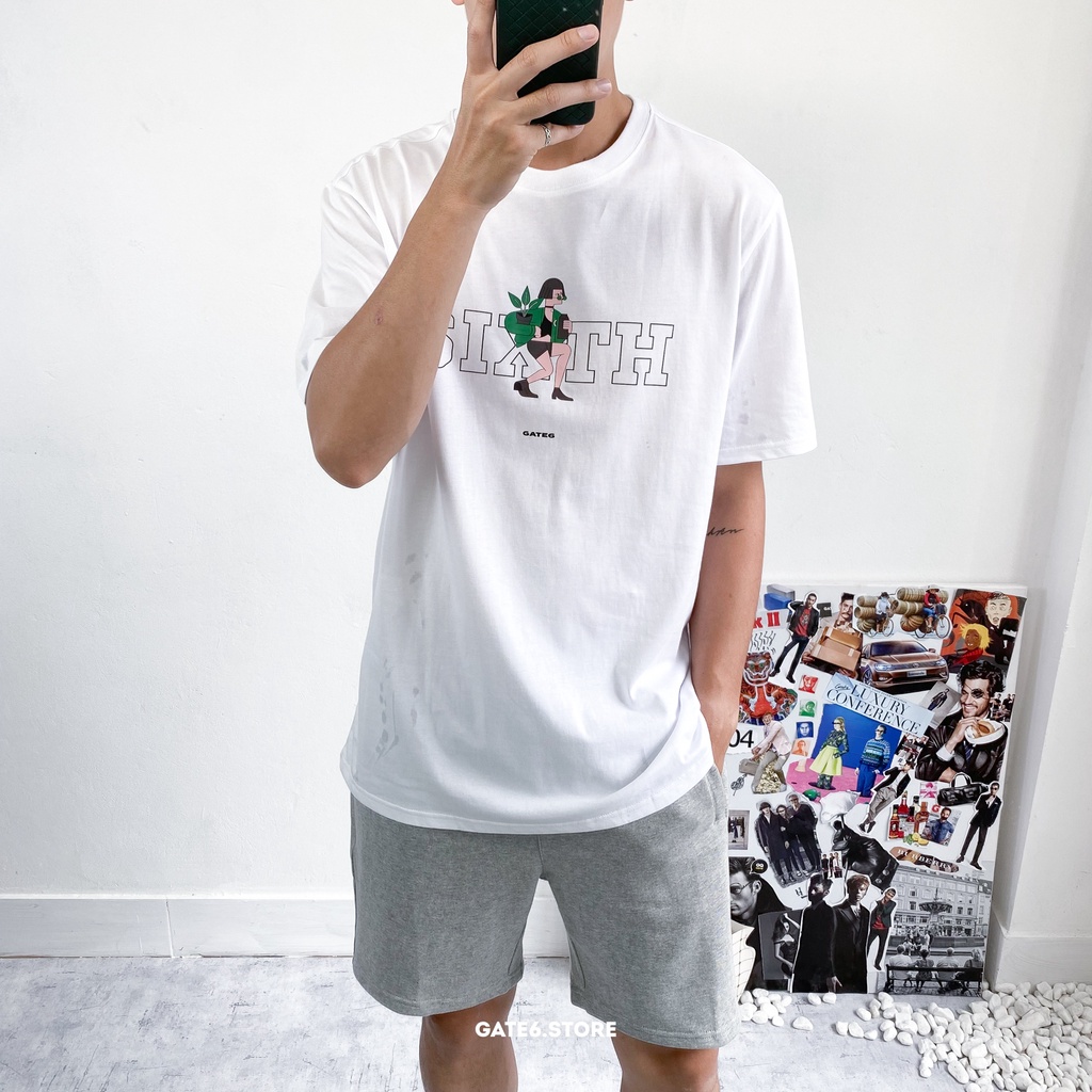 Áo Phông Nam Nữ GATE6 Camilo, thun cổ tròn Unisex 100% cotton vải mềm local brand - #G0031