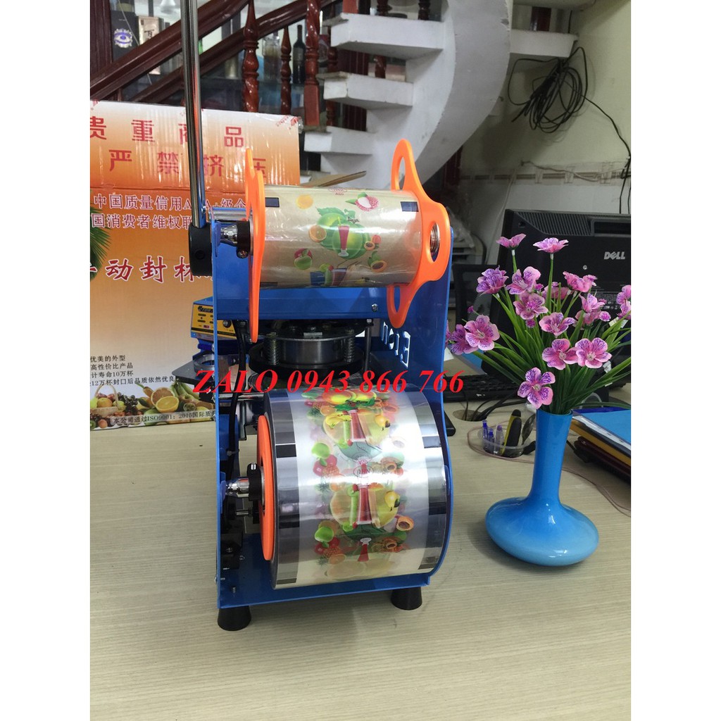 Máy dập nắp ly nhựa dung tích 500ml - 750ml ETON D7
