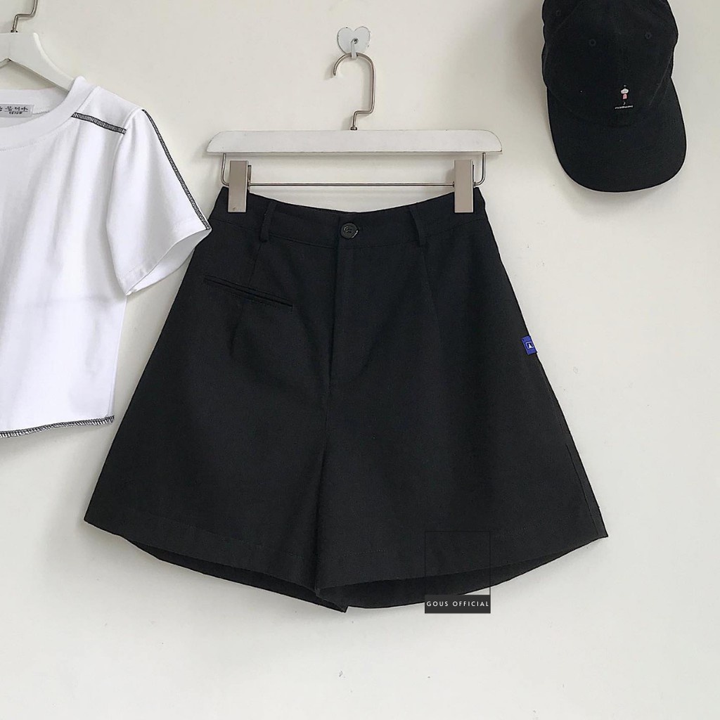 Quần Short Nữ Chất Liệu Kaki Cao Cấp Siêu Bền Quần Lửng Nữ Cạp Cao Form Đồ Unisex Style Hàn Quốc PENNI 2766