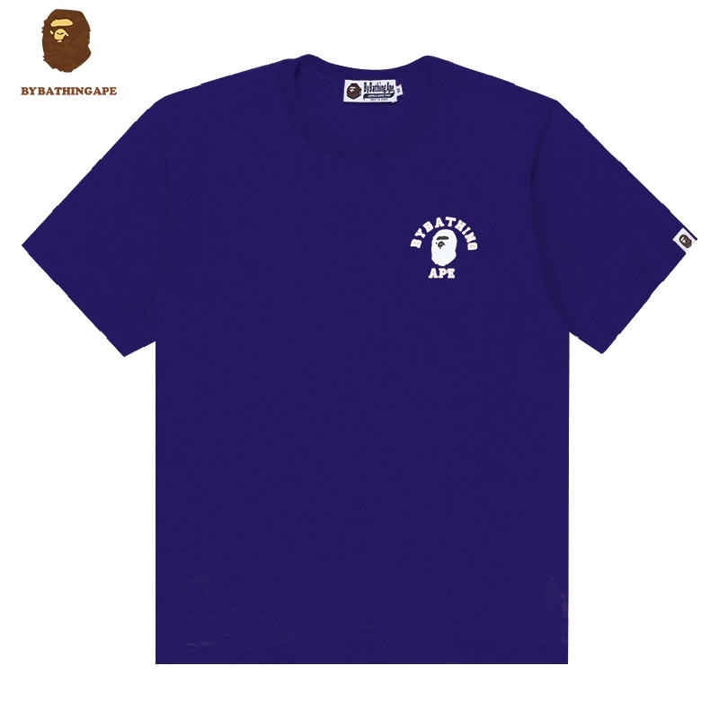 Bape Áo Thun Tay Ngắn Thời Trang Dành Cho Nam