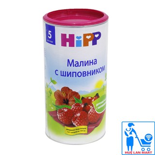 Trà Cốm Hòa Tan HIPP Vị Hoa Quả, Hoa Dâm Bụt 200g 3667 (trên 8 tháng)