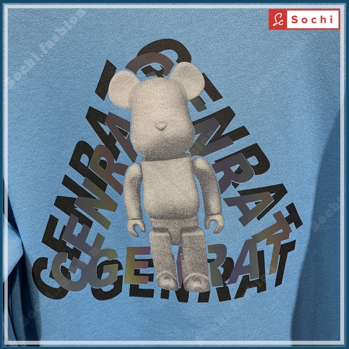 Áo nỉ dài tay nam, áo sweater giữ nhiệt rẻ đẹp, thời trang in GENRAT mã S.W801