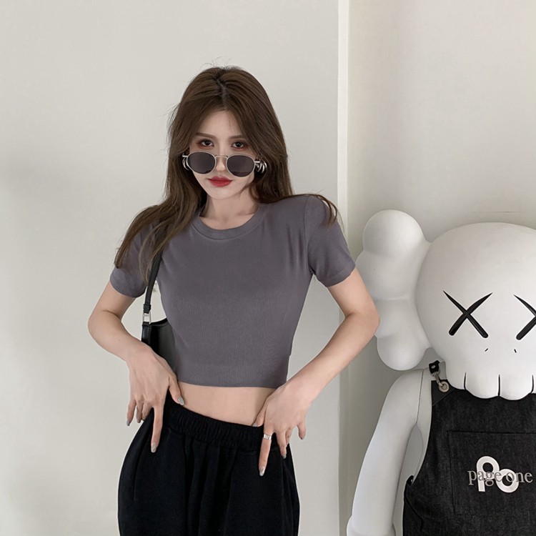 (A2711) áo body ulzzang gân tăm thoáng khí co dãn | BigBuy360 - bigbuy360.vn