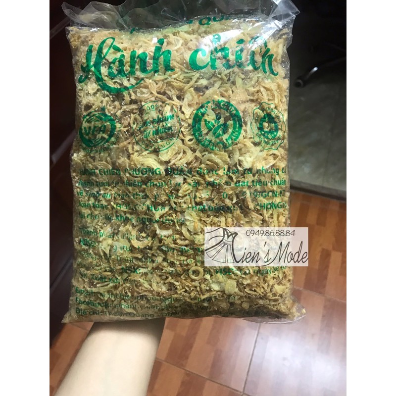 1kg Hành phi giòn loại 2