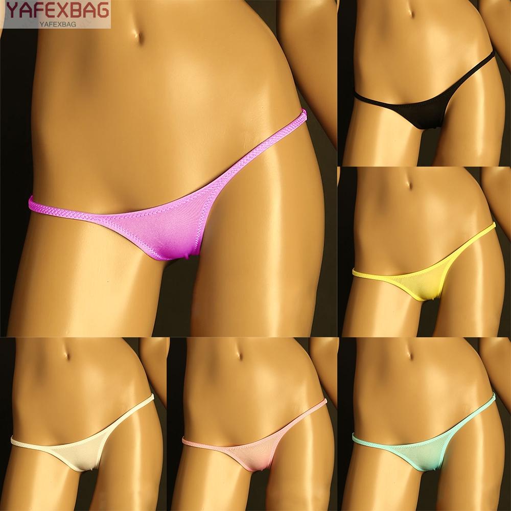 Women Underwear Mini Panties Sexy Soft Breathable Thong Brief Underpants