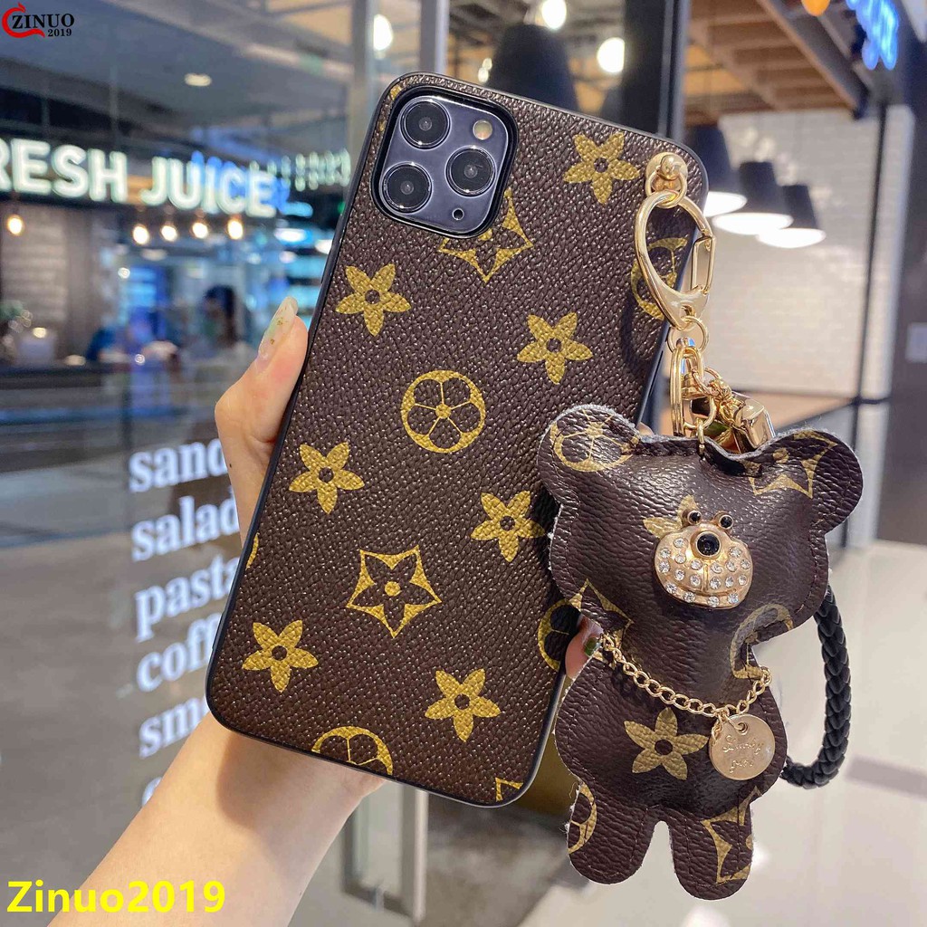 LV Ốp Điện Thoại Chống Rơi Vỡ Có Dây Đeo Cho Iphone 12 / 11 Pro Max / Xr / 8 / 7 Plus | BigBuy360 - bigbuy360.vn