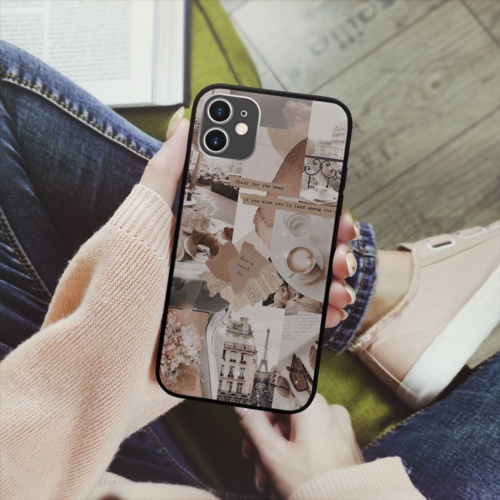 Ốp lưng iphone SAMSUNG hình city view collage art kinetic art loại chống va đập  cho các dòng iPhone PAP20210714