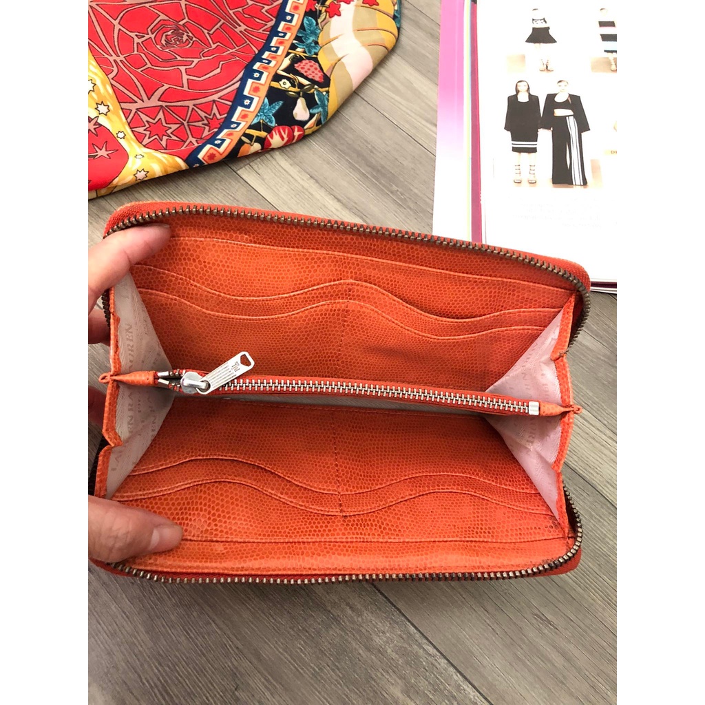 Thanh lý clutch nữ hiệu Ralph Lauren của Mỹ da thật