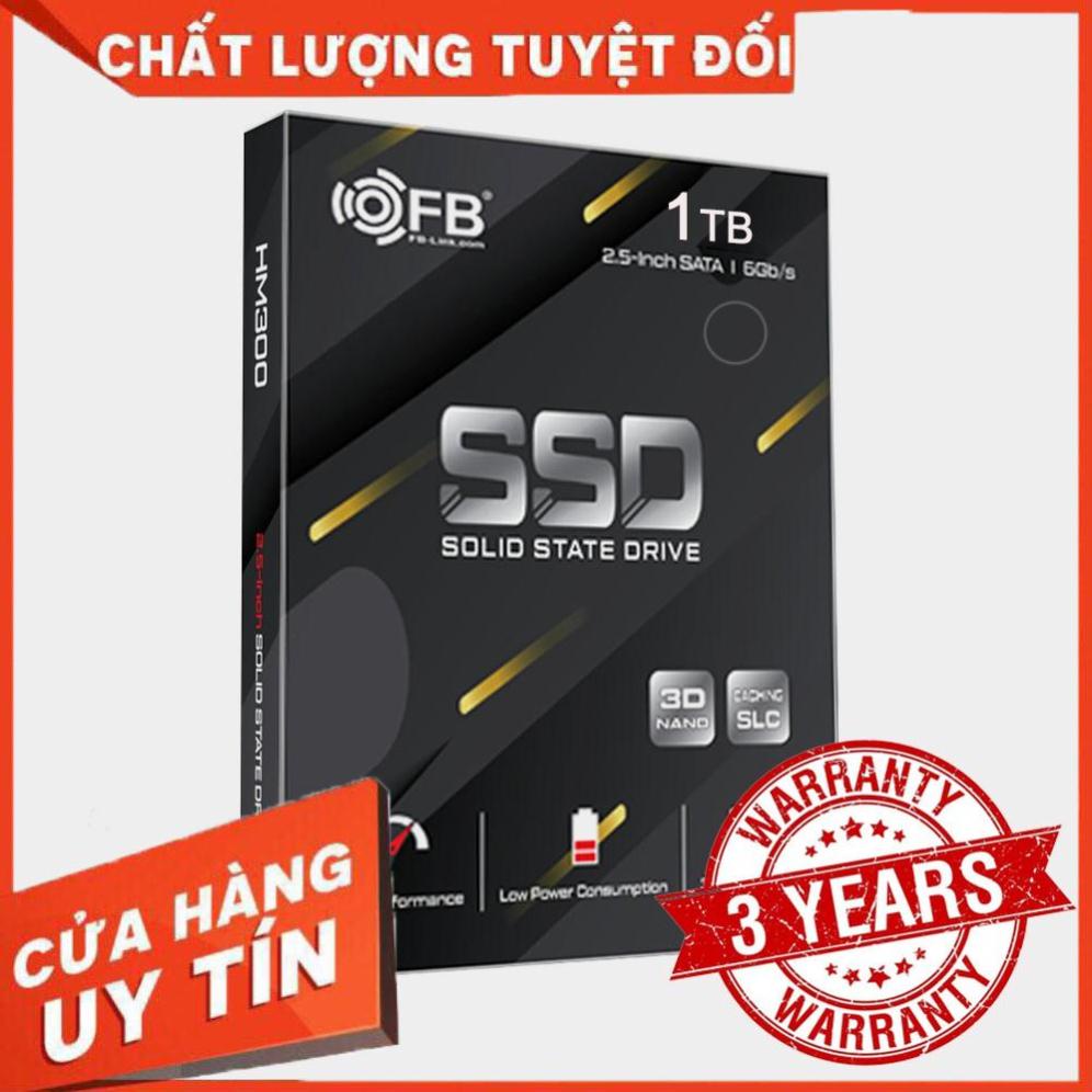 [FreeShip Toàn Quốc] Ổ CỨNG THỂ RẮN SSD FB-LINK HM-300 1TB - 512GB SATA III CHÍNH HÃNG - BẢO HÀNH 36 THÁNG 1 ĐỔI 1