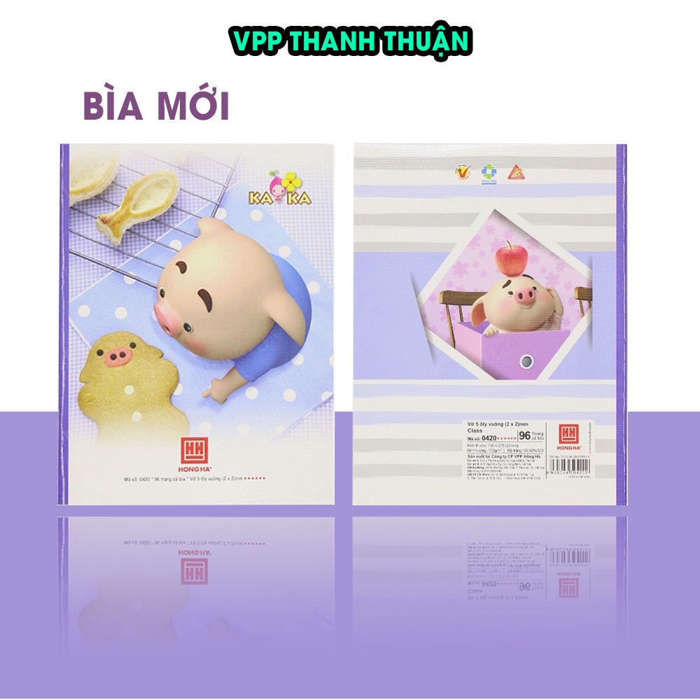 Vở 5 ô ly 96 trang Class Friendly Animal 0420