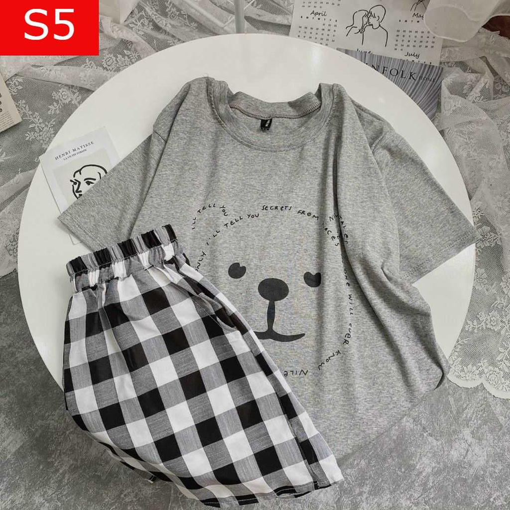 SET bộ cực đẹp cực cá tính cực chất năng động tôn dáng tôn da bán cả áo+ quần
