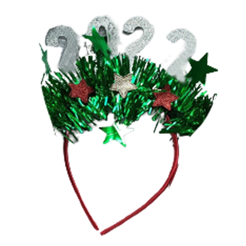 Băng Đô Đính Kim Tuyến Lấp Lánh Mừng Năm Mới 2022