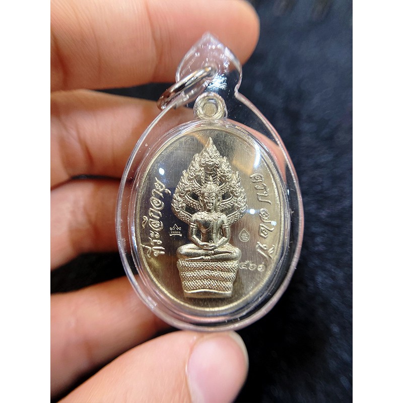 Phật hộ mệnh - Amulet Thần rắn Naga che chở Đức Phật - Cầu bình an, may mắn