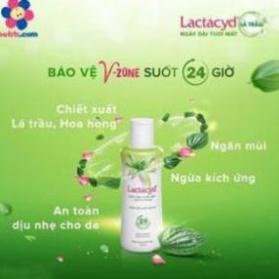Dung dịch vệ sinh phụ nữ Lactacyd lá trầu (Chai 150ml)