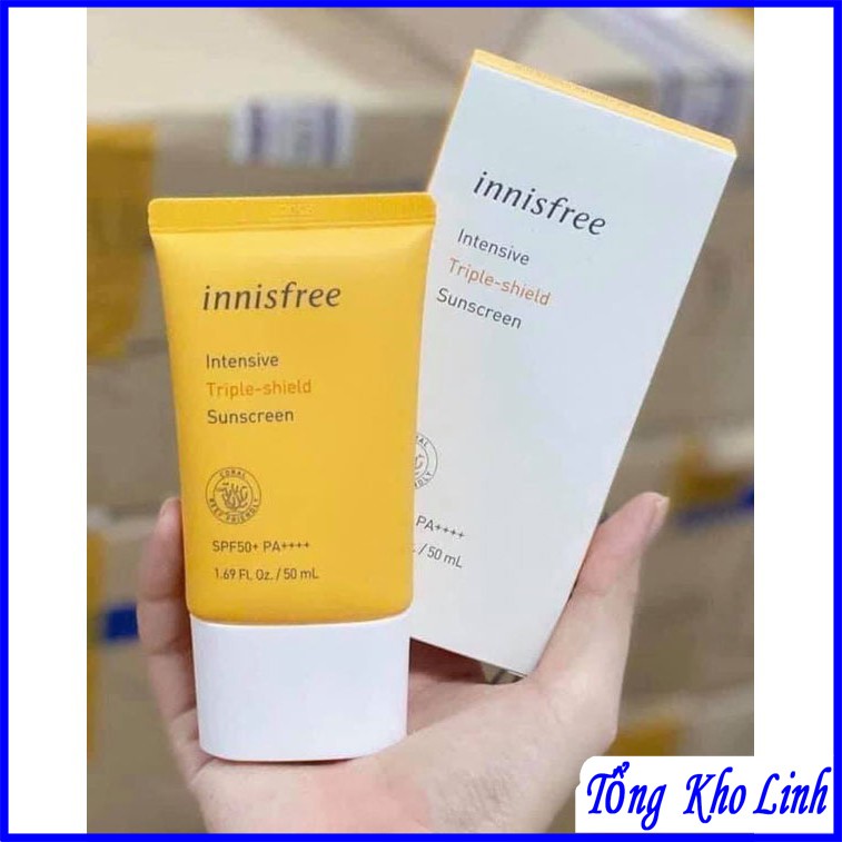 Kem chống nắng Innisfree Intensive Long Lasting sunscreen spf50+ pa++++50ml