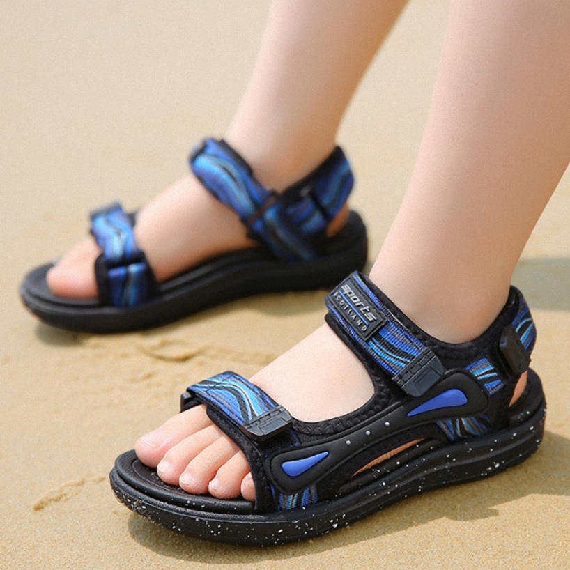 Dép &amp; xăng đan bé trai siêu nhẹ , sandal bé trai đi học SD235
