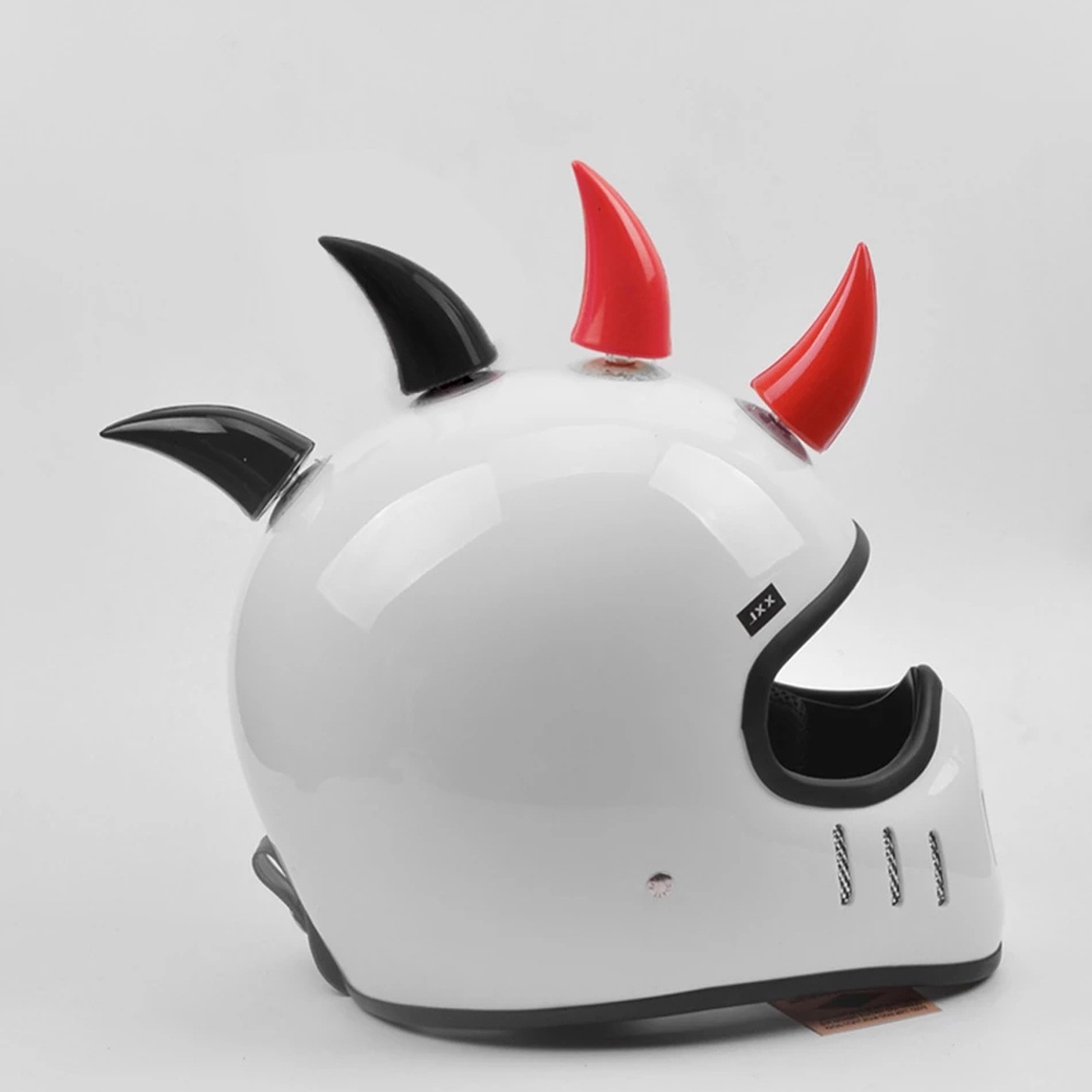 Phụ kiện trang trí mũ bảo hiểm VANES1 hình sừng quỷ bằng nhựa có giác hút