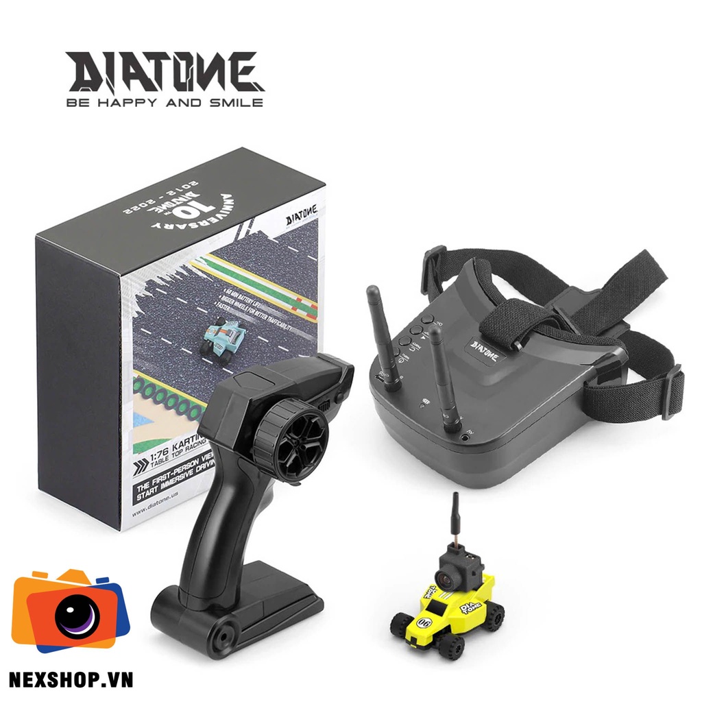1:76 Q33 Karting FPV RTR Kit - Kèm kính Goggles