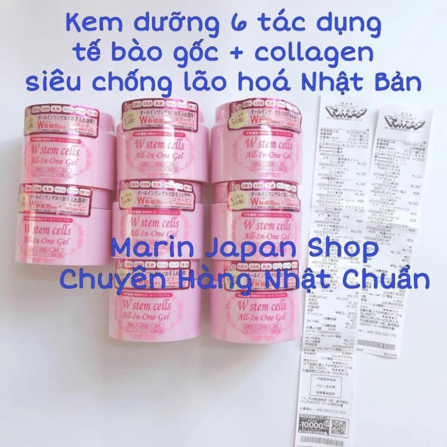 Kem dưỡng siêu phẩm tế bào gốc kết hợp collagen giúp giảm nhăn và săn chắc da All In One 6 tác dụng trong 1 WStem Cells