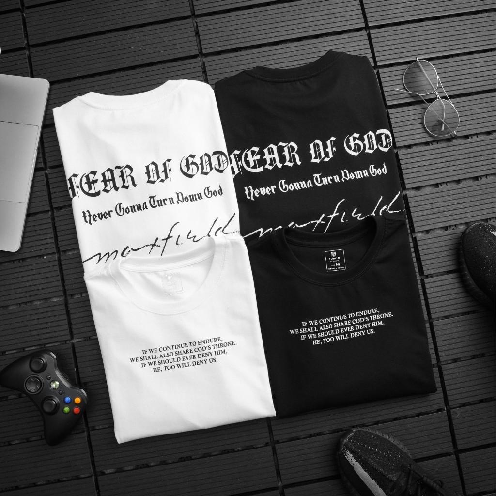 Áo thun nam cổ tròn tay ngắn 2 màu trắng đen ,  vải cotton cao cấp , size đến 85kg PUNDO ATPD39