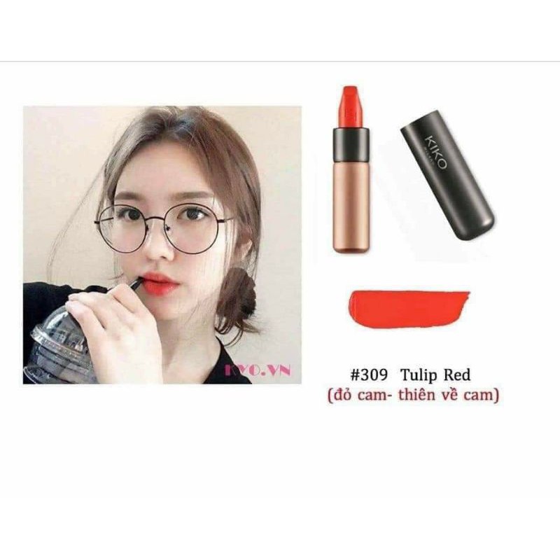 Son lì Kiko đầu 3 Kiko Velvet Passion Matte 309