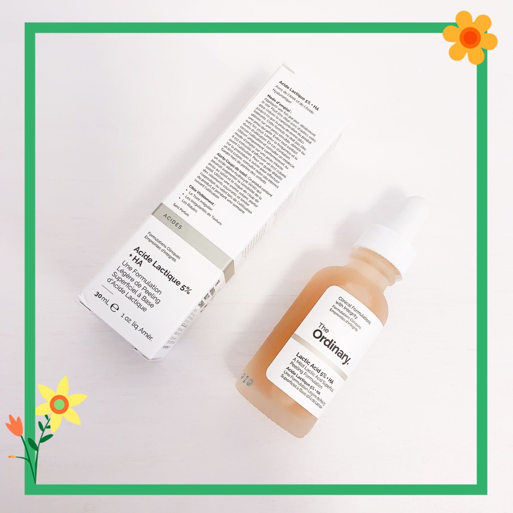 Tinh Chất Axit Lactic 5% + HA 30ml The Ordinary
