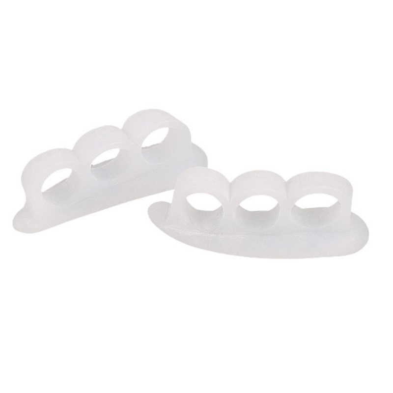 Dụng cụ tách ngón chân 3 lỗ bằng silicone